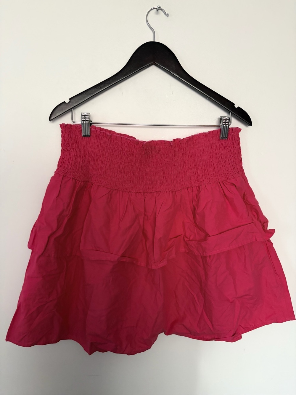 HT 360 Collective Layered Mini Skirt Pink Size Large